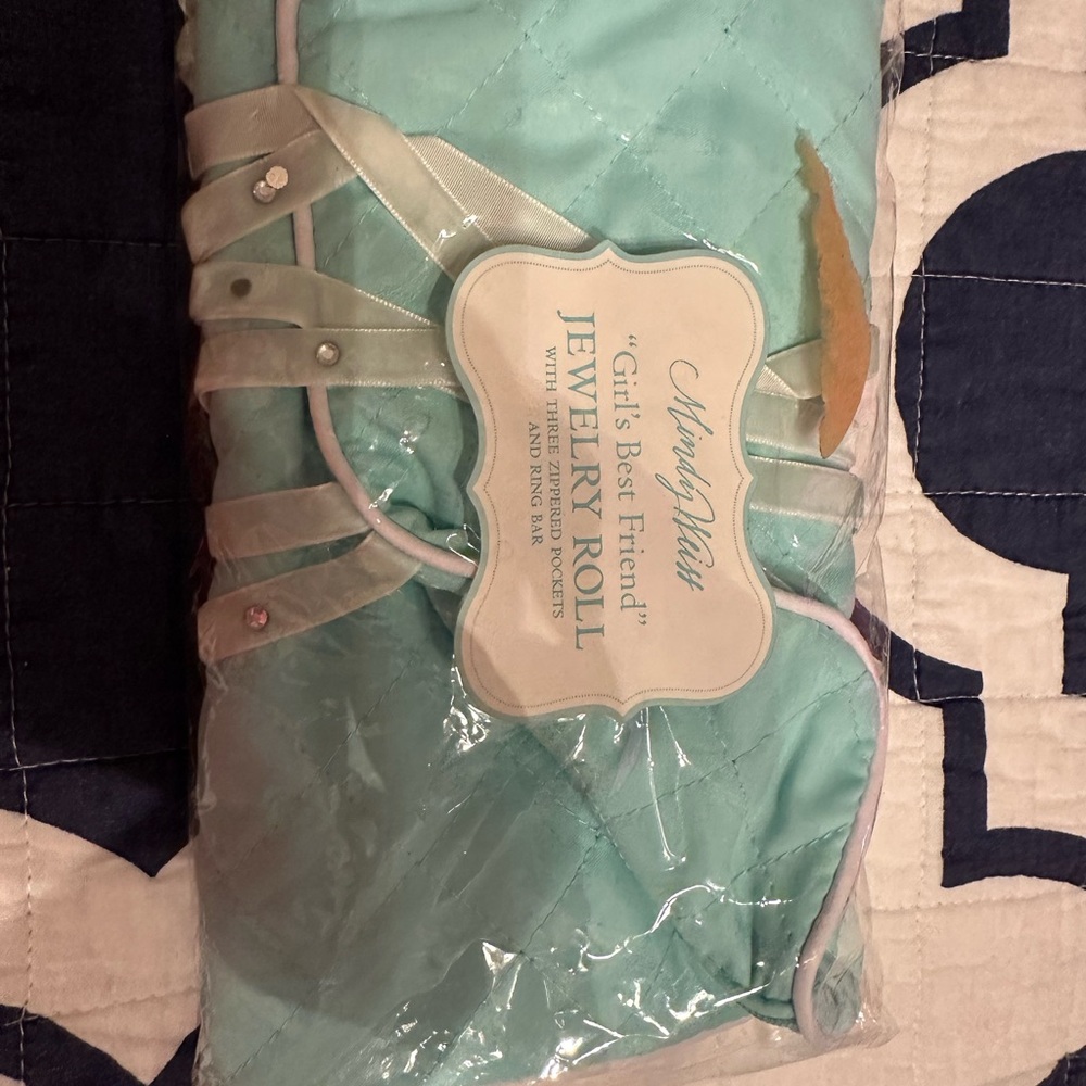 Jewelry Roll - Aqua